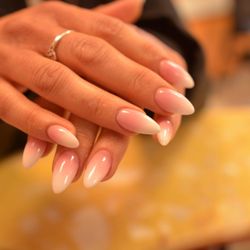 Kara's Nails & Spa - Pink & White Ombré