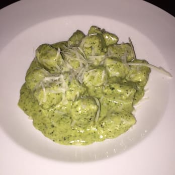 Grappa - Gnocchi with pesto/ Alfredo mix for the sauce. - Mediterranean Near Me - Seattle, Washington Grappa - Gnocchi with pesto/ Alfredo mix for the sauce. - Mediterranean Near Me - Seattle, Washington