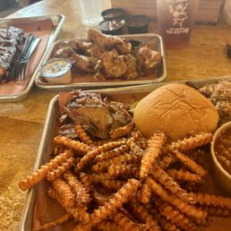 Tons of food