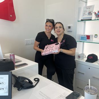 Amazing Lash Studio D'Iberville Promenade - Happy clients bringing team gifts - Eyelash Service Near Me - D'Iberville, Mississippi