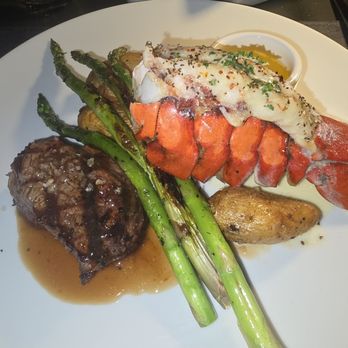 Five Spice Seafood + Wine Bar - Steak and lobster ( Maine Lobster Tails ) steak was so perfect that I did not even ask for A1. - Seafood Near Me - Lake Oswego, Oregon Five Spice Seafood + Wine Bar - Steak and lobster ( Maine Lobster Tails ) steak was so perfect that I did not even ask for A1. - Seafood Near Me - Lake Oswego, Oregon
