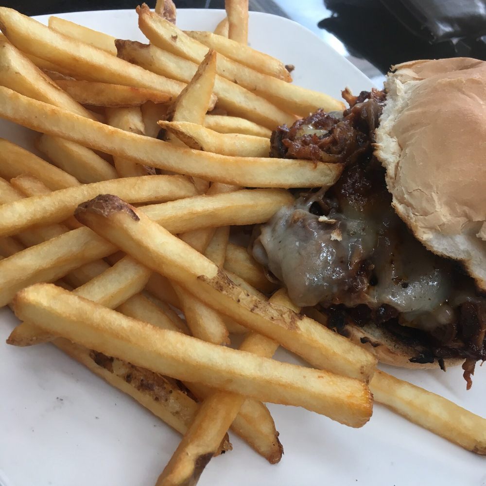 Greenhouse Wood Fired Grill - BBQ pulled pork sandwich special - Irish Near Me - Mendon, Massachusetts