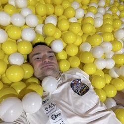Funcity Adventure Park - Having so much fun playing around in the ball pit balls I think I might take a nap in the ball pit