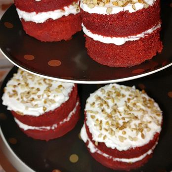 My V Spot - The Famous Baby Reds! (Mini Red Velvet 2-Layer Cakes) - Caterers Near Me My V Spot - The Famous Baby Reds! (Mini Red Velvet 2-Layer Cakes) - Caterers Near Me