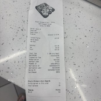 Blazin Chicken & Gyro - Pricing - Seafood Near Me - Ewing, New Jersey Blazin Chicken & Gyro - Pricing - Seafood Near Me - Ewing, New Jersey