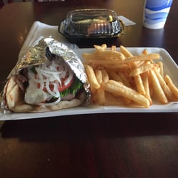 Istanbul Food Court - Beef Doner Plate with fries and drink for $7.99