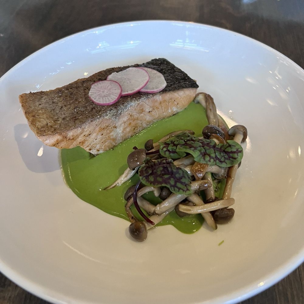 Bayberry Garden - Salmon - New American Near Me - Providence, Rhode Island Bayberry Garden - Salmon - New American Near Me - Providence, Rhode Island
