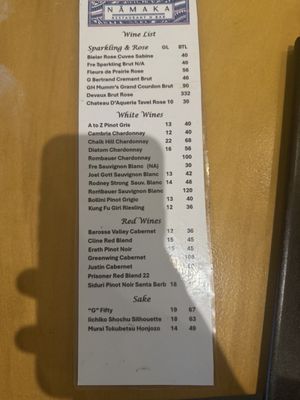 Menu photo 3 Namaka Restaurant N Bar Kapaʻa, HI Menu photo 3 Namaka Restaurant N Bar Kapaʻa, HI