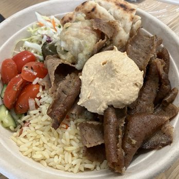 Pita Yeero - Lamb/Beef Gyro bowl - Greek Near Me - New York, New York Pita Yeero - Lamb/Beef Gyro bowl - Greek Near Me - New York, New York