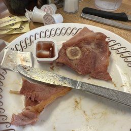 Ham. Who knew it could be so overcooked? Ham. Who knew it could be so overcooked?