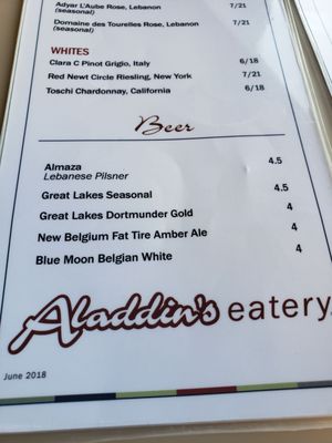 Menu photo 1 Aladdin's Eatery - Crocker Park Westlake, OH Menu photo 1 Aladdin's Eatery - Crocker Park Westlake, OH