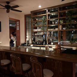 Bar area