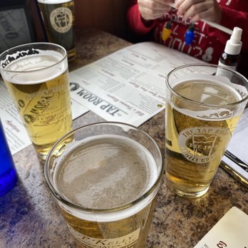 Bill Gray's Tap Room - two glasses of beer - Sports Bars Near Me - Rochester, New York