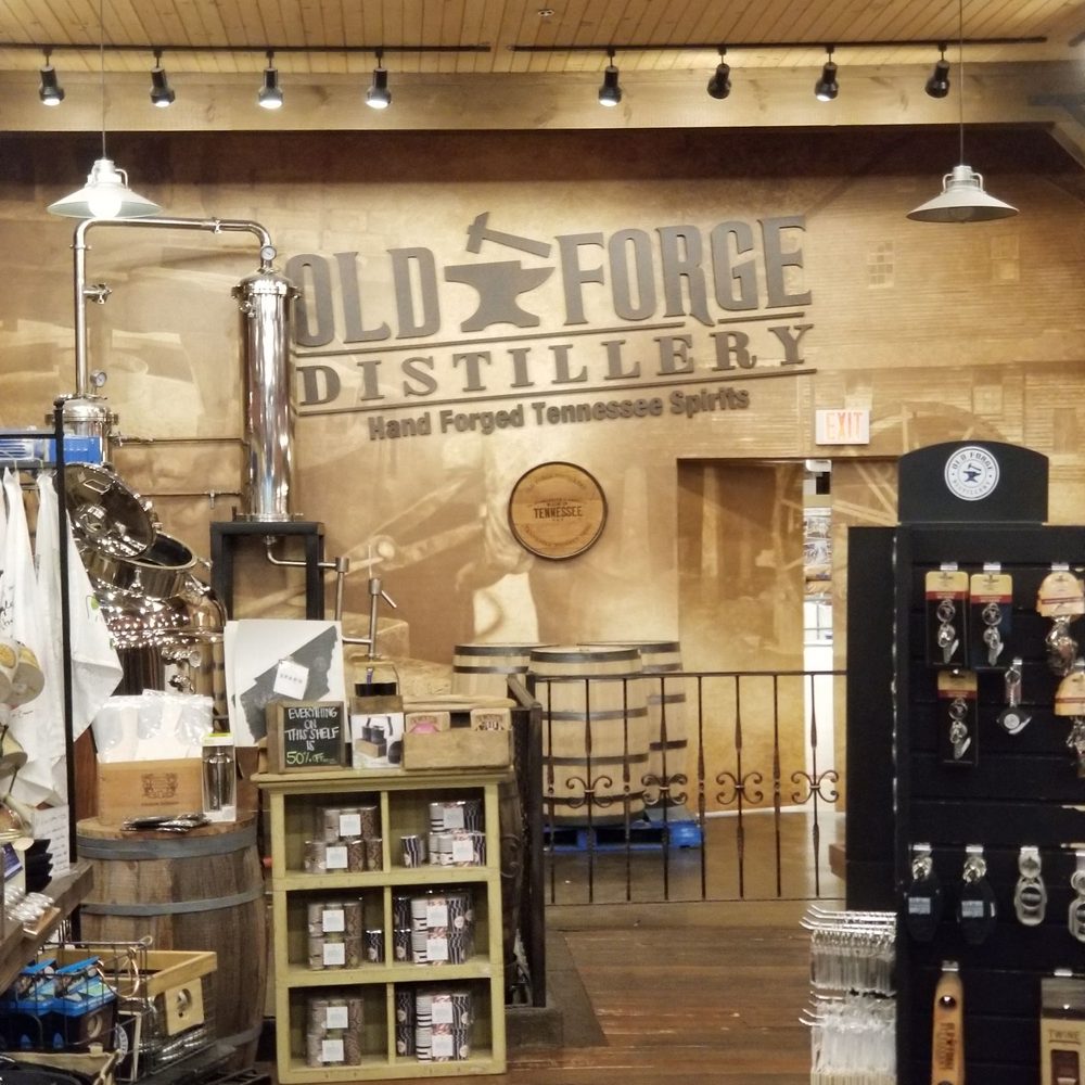 Old Forge Distillery - Inside - Distilleries Near Me - Pigeon Forge, Tennessee