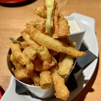 Hanna's Table - Fried pickles (happy hour) - Bars Near Me - Reno, Nevada Hanna's Table - Fried pickles (happy hour) - Bars Near Me - Reno, Nevada