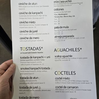 Holbox - Menu - Latin American Near Me - Los Angeles, California Holbox - Menu - Latin American Near Me - Los Angeles, California