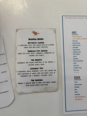 Menu photo 1 Crazy Gander Coffee Company Memphis, TN