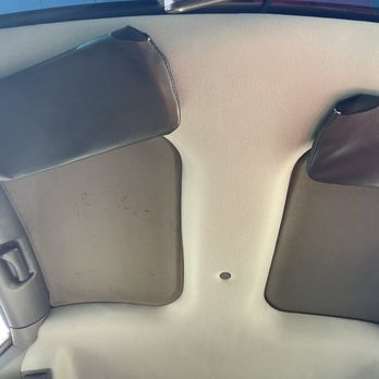Zavala's Upholstery - Headliner center of T top angle - Auto Upholstery Near Me - Huntington Park, California Zavala's Upholstery - Headliner center of T top angle - Auto Upholstery Near Me - Huntington Park, California