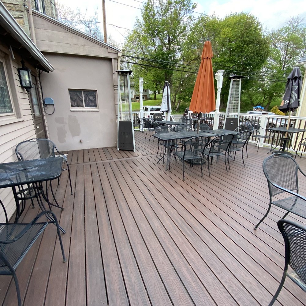Springtown Inn - Their outside deck - Steakhouses Near Me - Springtown, Pennsylvania