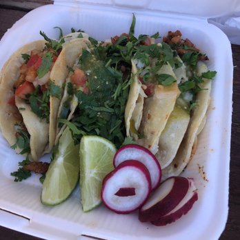 Tacos Los Hermanos - Seasoned pork - Mexican Near Me - Lone Pine, California