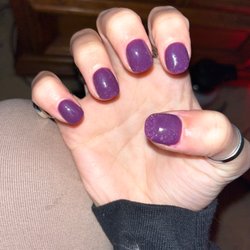 Nail Garden - White speks all over my nails especially thumb