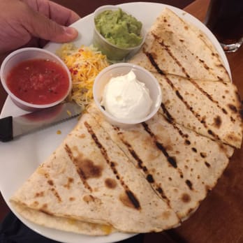 The View Restaurant - Chicken Quesadilla...The only item that was cooked to perfection - American Near Me - Monument Valley, Utah