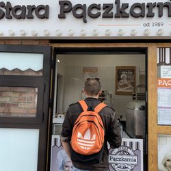 Stara Pączkarnia - Outside donut store