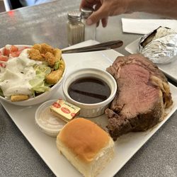 Fortine Merc - Sawmill Bar & Games - Friday night Prime Rib special it was exceptional!!