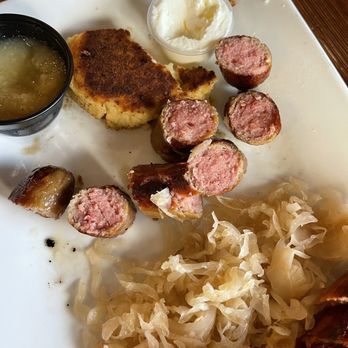 Viking Garden Restaurant - Sausage platter - American Near Me - Solvang, California Viking Garden Restaurant - Sausage platter - American Near Me - Solvang, California