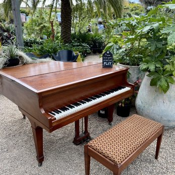 Flora Grubb Gardens - I love the outdoor piano! - Nurseries & Gardening Near Me - San Francisco, California
