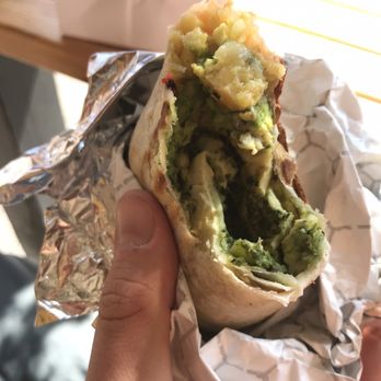 Cowboy Coffee - Veggie breakfast burrito. Pre-made and DELICIOUS. Would absolutely get again! - Coffee & Tea Near Me - Jackson, Wyoming