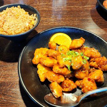P.F. Chang's - Spicy Orange Chicken. $20.49. Extra Chicken (4 pieces) $4.29. Side of Fried Rice. $5.29. - Chinese Near Me - Sunnyvale, California