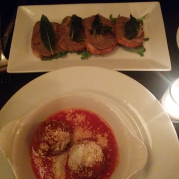 Melograno - Meatballs and chicken liver toast for appz - Italian Near Me - Philadelphia, Pennsylvania Melograno - Meatballs and chicken liver toast for appz - Italian Near Me - Philadelphia, Pennsylvania
