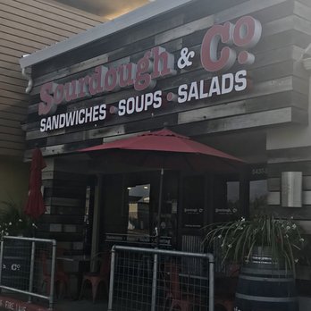 Sourdough & Co. - Outside of the business looks very nice with colors and rustic design! - Salad Near Me - Citrus Heights, California