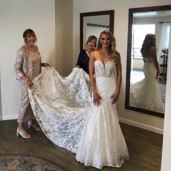 David's Bridal - I added straps! - Bridal Near Me - Roseville, California