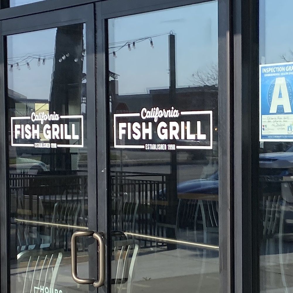 California Fish Grill - Front door - Seafood Near Me - Bakersfield, California California Fish Grill - Front door - Seafood Near Me - Bakersfield, California