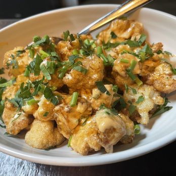 Two Fourteen Restaurant - Buffalo cauliflower - American Near Me - Media, Pennsylvania Two Fourteen Restaurant - Buffalo cauliflower - American Near Me - Media, Pennsylvania