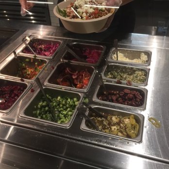 CAVA - Toppings and Veggies! - Mediterranean Near Me - Irvine, California