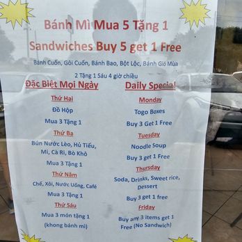 Duy's Vegetarian Cafe - Sandwiches Near Me - Houston, Texas