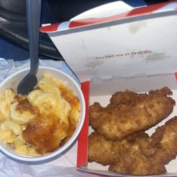 Chicken strips. Mac n cheese Chicken strips. Mac n cheese