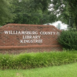 Williamsburg County Library - Sign