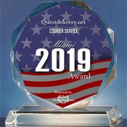 Questdelivery.net - Award for "Best Local Courier"