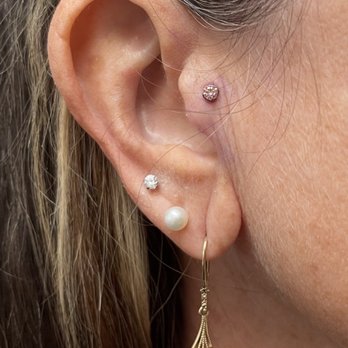 Pierced Out - Tragus Annie did, very off from my other one. - Piercing Near Me - San Jose, California