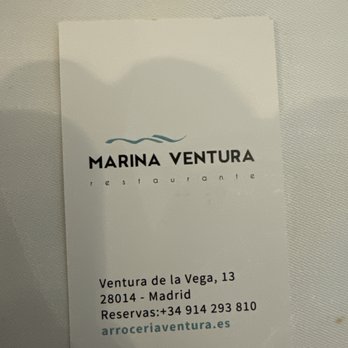 Marina Ventura - Arroceria / Paella Near Me - Madrid, M