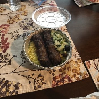 The Fresh Mediterranean - Beef bowl with rice cucumber and olives - Mediterranean Near Me - Lawrence, Kansas The Fresh Mediterranean - Beef bowl with rice cucumber and olives - Mediterranean Near Me - Lawrence, Kansas