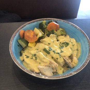 Angel Chicken Kitchen - Thai Coconut Bowl - Chicken Shop Near Me - Dallas, Texas