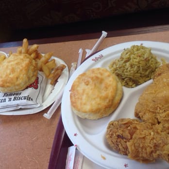 Bojangles - 2 piece dark with dirty rice. - Fast Food Near Me - Tifton, Georgia