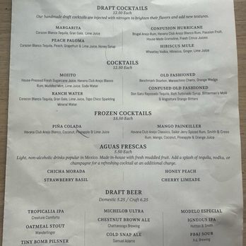 State of Confusion - Drink menu - Peruvian Near Me - Chattanooga, Tennessee State of Confusion - Drink menu - Peruvian Near Me - Chattanooga, Tennessee