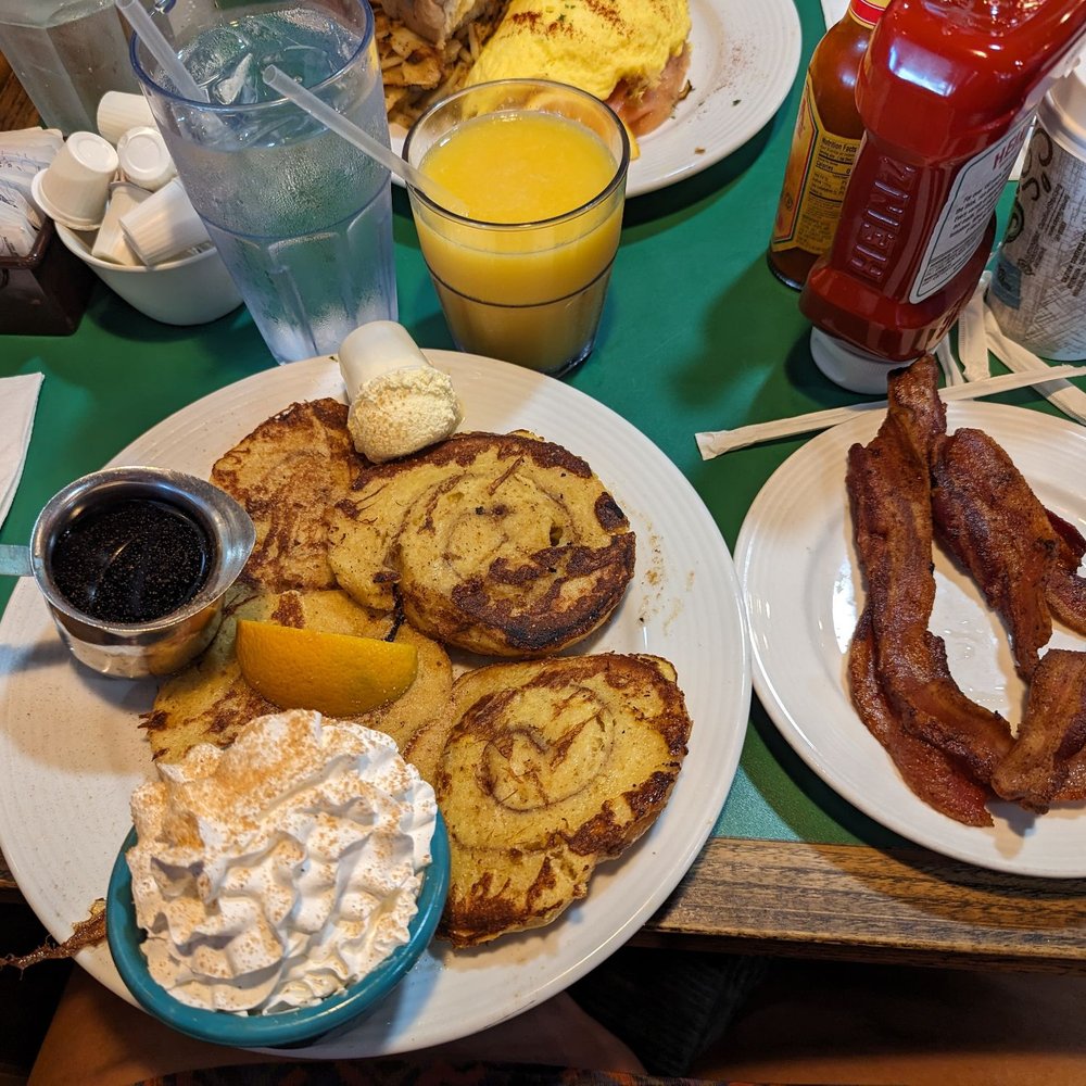 Cinnamon bun french toast Cinnamon bun french toast