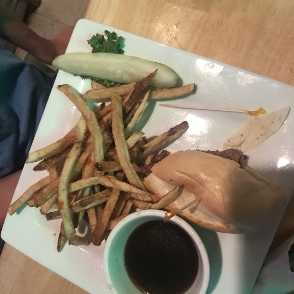 The Roadkill Cafe - Beef dip sandwich - American Near Me - Seligman, Arizona The Roadkill Cafe - Beef dip sandwich - American Near Me - Seligman, Arizona